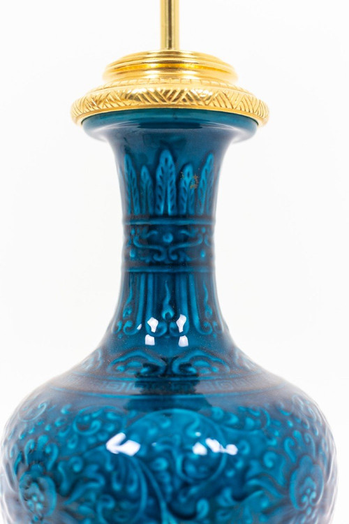 Théodore Deck, Sèvres Porcelain Lamp, Circa 1880, LS4637371