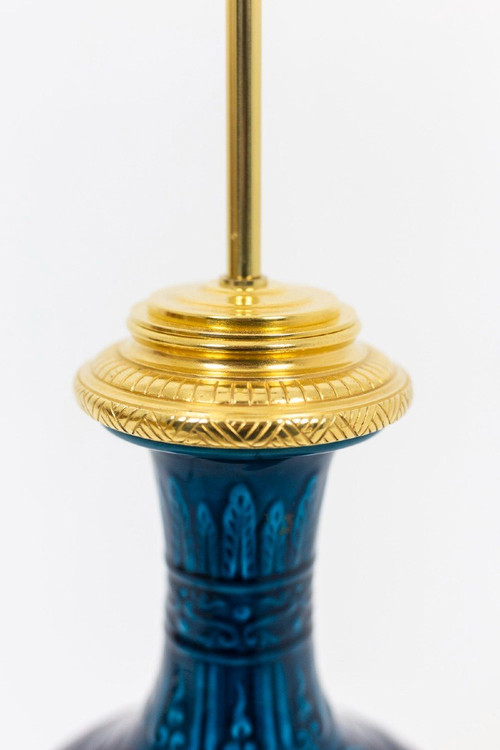 Théodore Deck, Sèvres Porcelain Lamp, Circa 1880, LS4637371