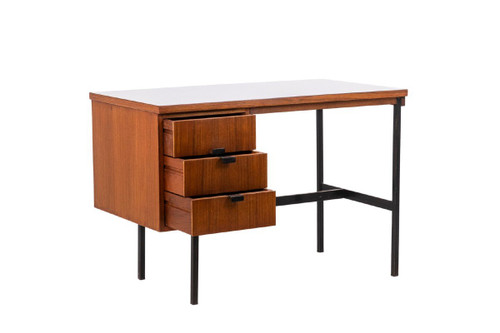 Jacques Hitier per Multiplex, scrivania “Multitable” in mogano, anni '50, LS4679151