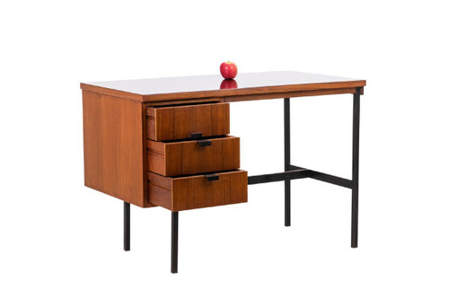 Jacques Hitier per Multiplex, scrivania “Multitable” in mogano, anni '50, LS4679151