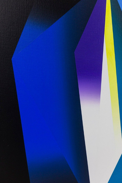 Arthur Dorval, Painting “Geometric hatching, 2020, LS47831251