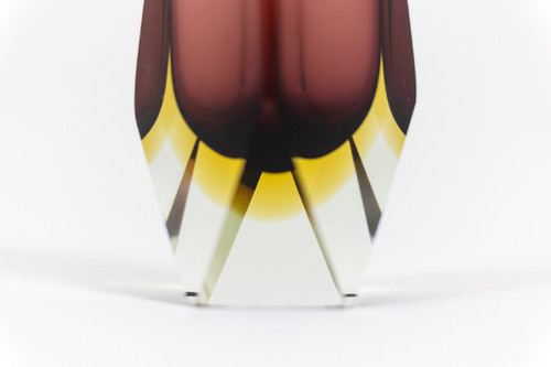 Flavio Poli Pour Luigi Mandruzzato, Vase Sommerso, Années 1950, Ls4709151