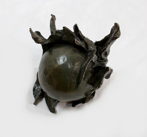 Bronze "Le fruit", signed S. Burel - Early 20th century
