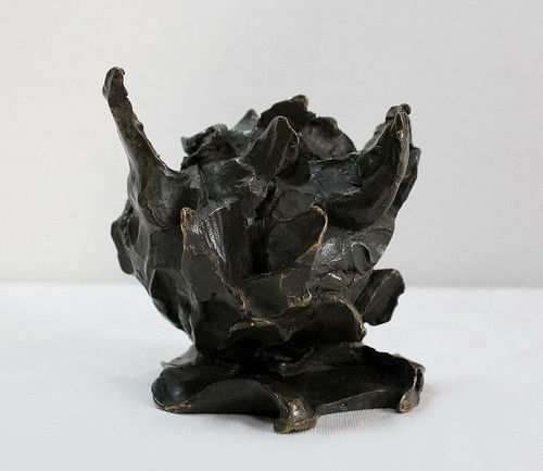 Bronze "Le fruit", signed S. Burel - Early 20th century