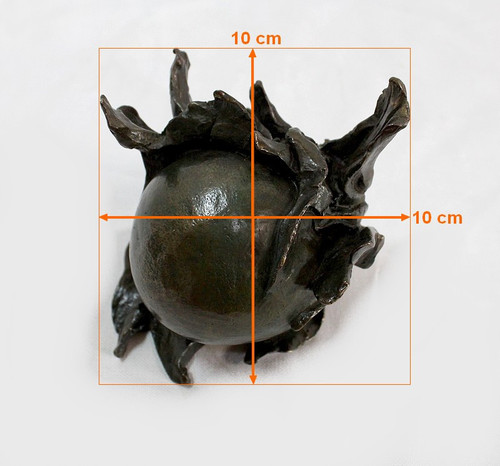 Bronze "Le fruit", signed S. Burel - Early 20th century
