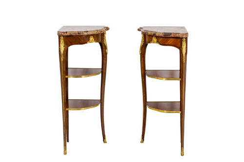 Germain-Maximilien Durand, Paire de consoles d'angle, circa 1880,  LS46061951