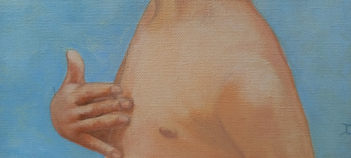 Oil on canvas /Childhood