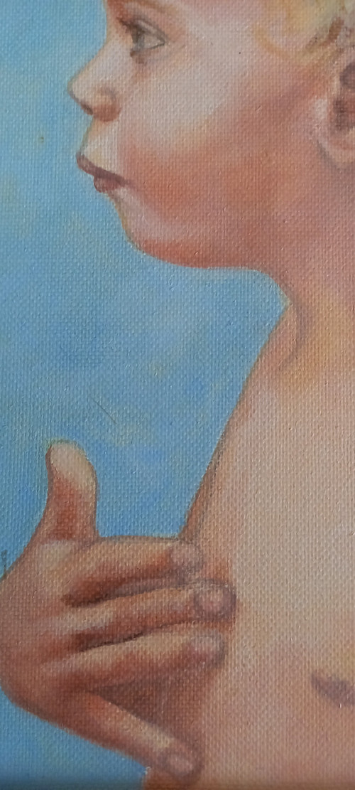 Oil on canvas /Childhood