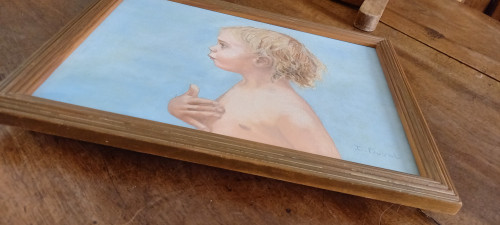 Oil on canvas /Childhood