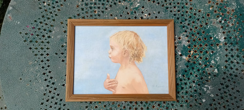 Oil on canvas /Childhood