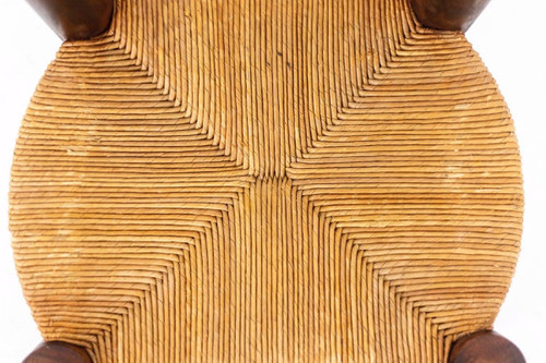 Coppia di sedie di paglia, anni '40 - Ls4543331