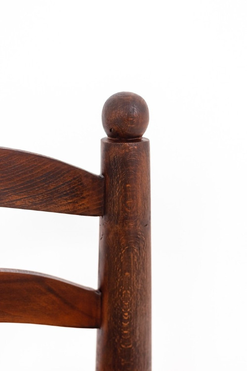 Coppia di sedie di paglia, anni '40 - Ls4543331