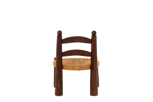 Coppia di sedie di paglia, anni '40 - Ls4543331