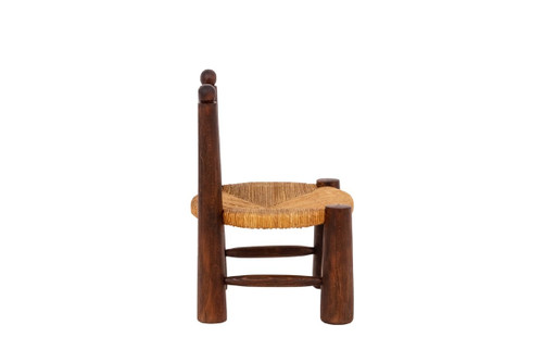 Coppia di sedie di paglia, anni '40 - Ls4543331