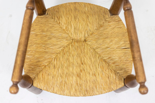 Coppia di poltrone in faggio naturale, anni '50 - Ls4544331