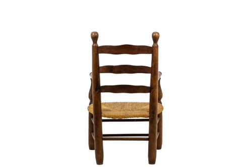 Coppia di poltrone in faggio naturale, anni '50 - Ls4544331