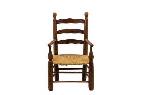 Coppia di poltrone in faggio naturale, anni '50 - Ls4544331