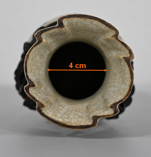 Vase in Nanjing Porcelain, China - Late 19th century