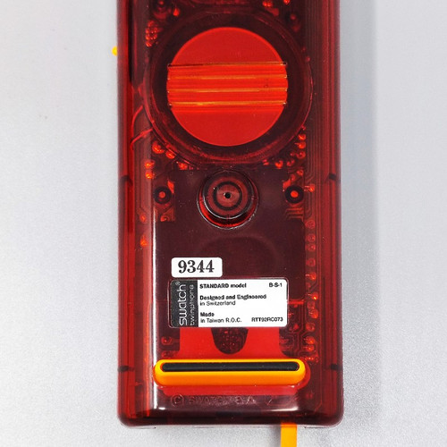 1990 Magnifique Swatch Twin Phone "Deluxe" avec la boîte d'origine. Style de Memphis