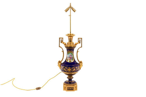 Lampada in porcellana di Sèvres, 1880 circa - Ls4375706