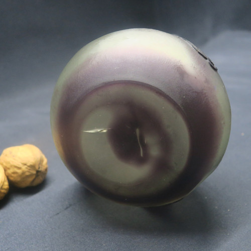 Vase signed Gallé, clematis design