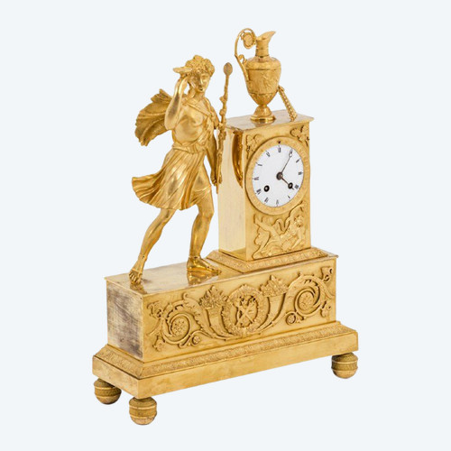 Bronze gilt clock, Empire period - Ls4385901