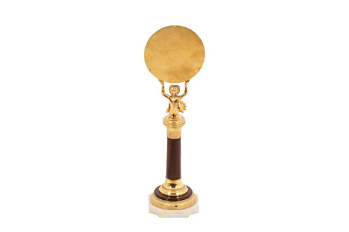 Small Mahogany And Gilt Bronze Mirror, Empire Period - Op450301
