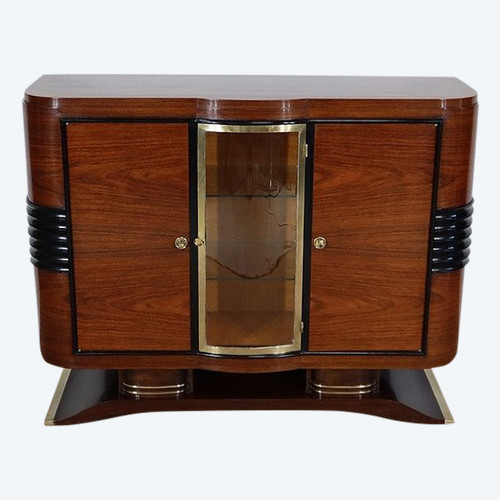 Buffet d’entre-deux en Palissandre de Rio, Art Déco – 1930