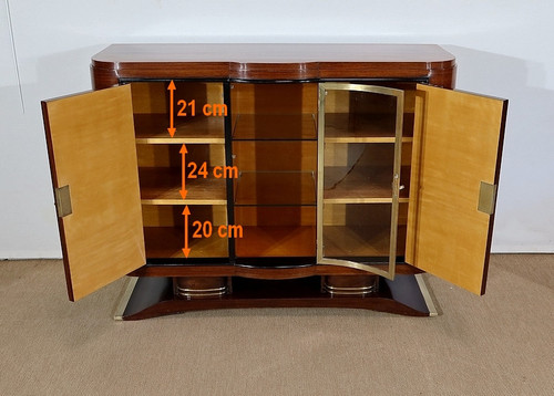 Buffet d’entre-deux en Palissandre de Rio, Art Déco – 1930