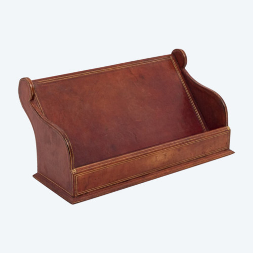 Briefhalter aus Leder, 20. Jahrhundert – Op521201