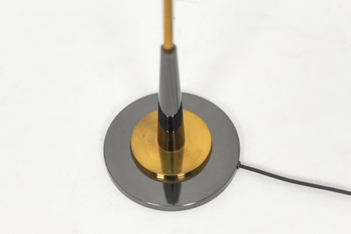 Maison Charles, Quasar Stehlampe aus goldenem und schillerndem Metall, 20. Jahrhundert – Op519501