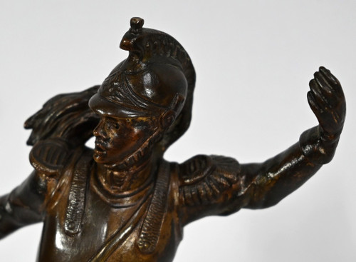 Bronzo "Il drago", firmato G.Omerth - Inizio XX secolo