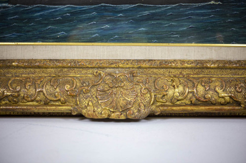 Raphaël Rispoli, Marine à La Gouache, XIXe Siècle - OP200301