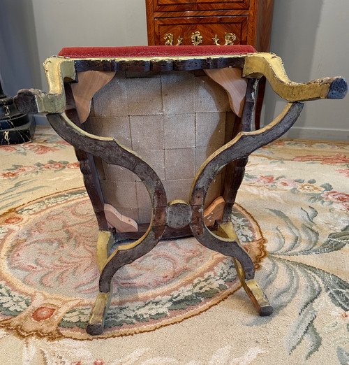 Pair Of Regence Style Chairs From The XIXth Century Around 1870