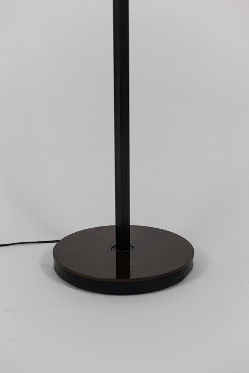Floor Lamp In Granite Resin And Wood, 1950s - Ls4213521