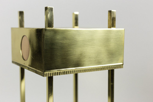 Gilded Brass And Copper Lamp, 1936 Olympic Games - Ls4138701