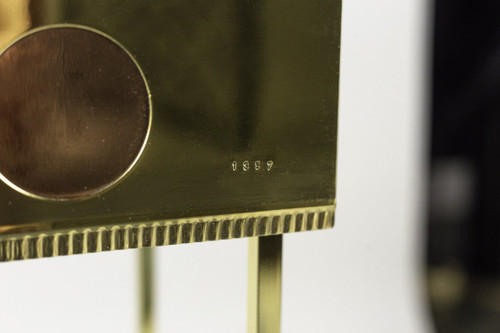 Gilded Brass And Copper Lamp, 1936 Olympic Games - Ls4138701