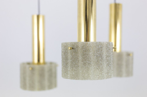 Suspension In Granite Resin And Golden Brass, 1950s - Ls4088391