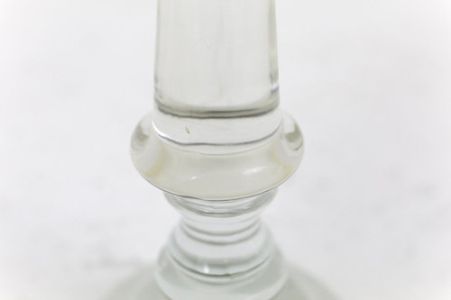 Pair Of Large Crystal Candlesticks, Louis-philippe period - Ls4096181