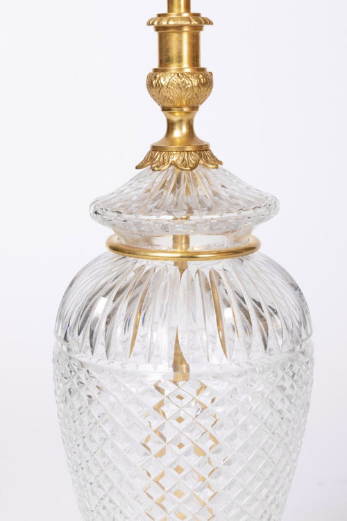 Crystal And Gilt Bronze Lamp, 1950 - LS2746421