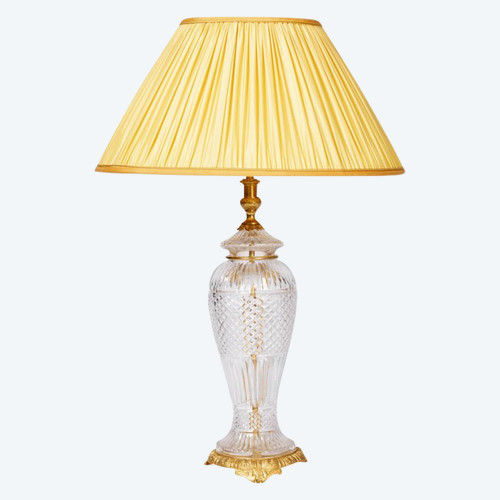 Crystal And Gilt Bronze Lamp, 1950 - LS2746421