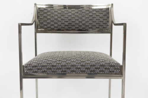 Willy Rizzo, Fauteuil En Métal Chromé, Années 1970 - LS40651071