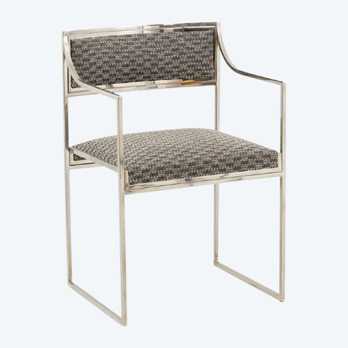 Willy Rizzo, Fauteuil En Métal Chromé, Années 1970 - LS40651071