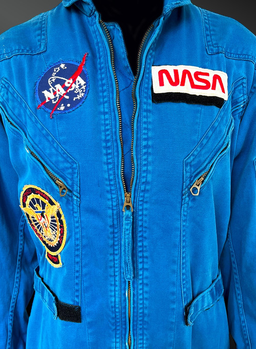 TUTA DA ASTRONAUTA DELLA NASA Precedentemente di proprietà dell'astronauta americano James F. Buchli
