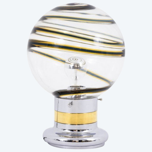 Toni Zuccheri, Lampada in vetro di Murano, anni '70 - LS4084461