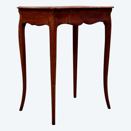 Small Flying Table In Louis XV Marquetry Circa 1750