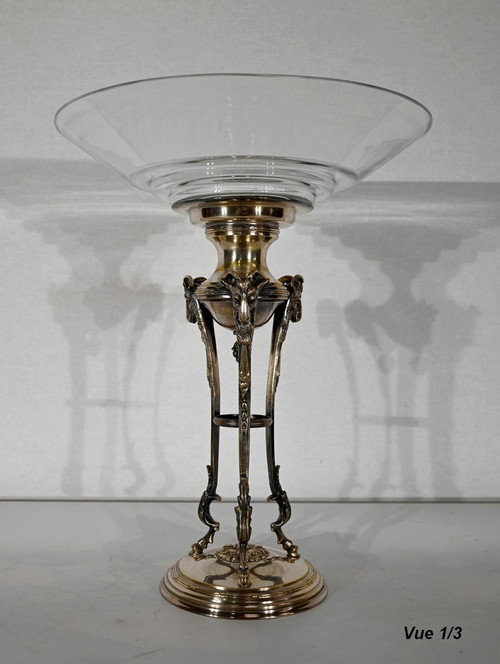 Important Brass and Glass Cup – 1930