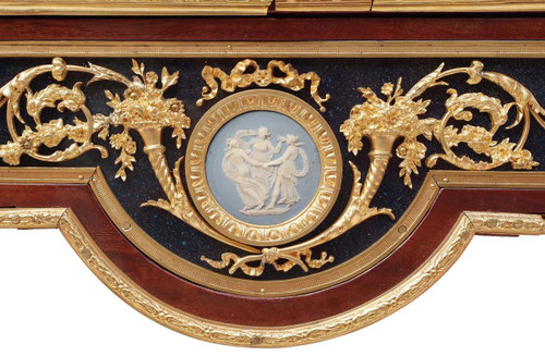 Adam Weisweiler, Console Desserte Style Louis XVI En Acajou, XIXe Siècle - LS32059951