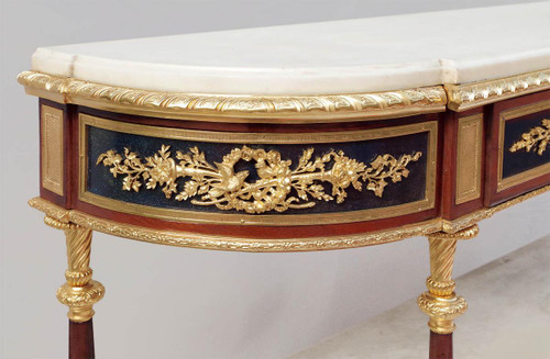 Adam Weisweiler, Console Desserte Style Louis XVI En Acajou, XIXe Siècle - LS32059951