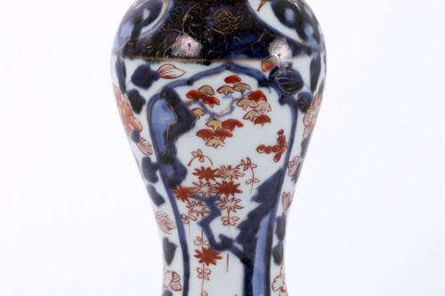 Paire de lampes en porcelaine à décor Imari, fin XIXème siècle - LS3920701